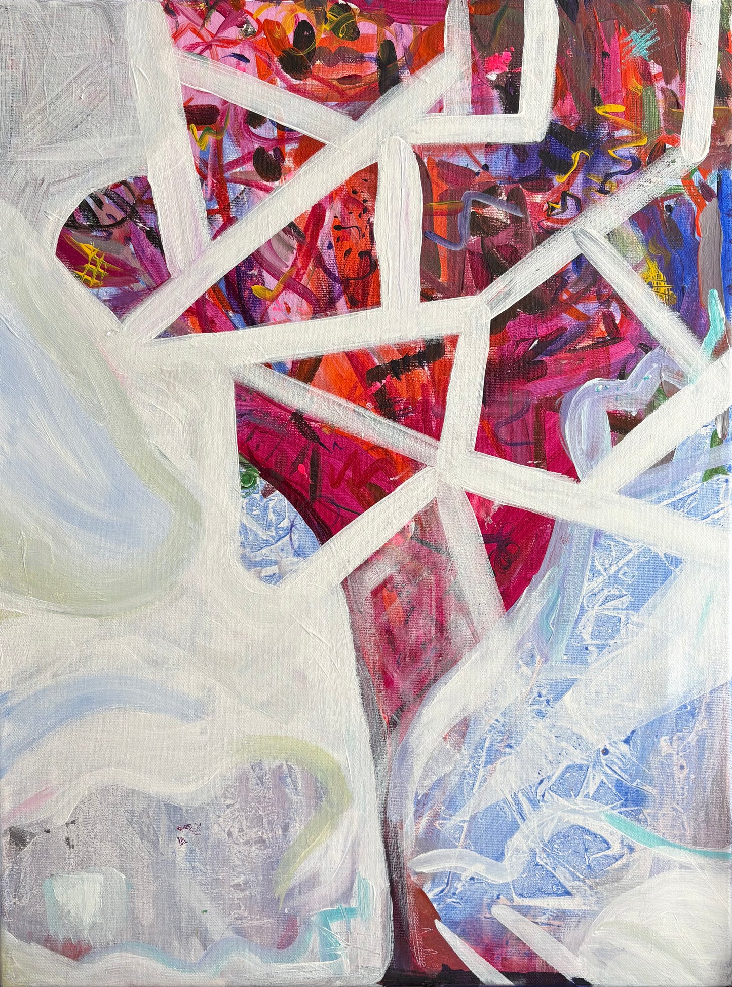 Original Painting: Catastrophize; Ice Dive