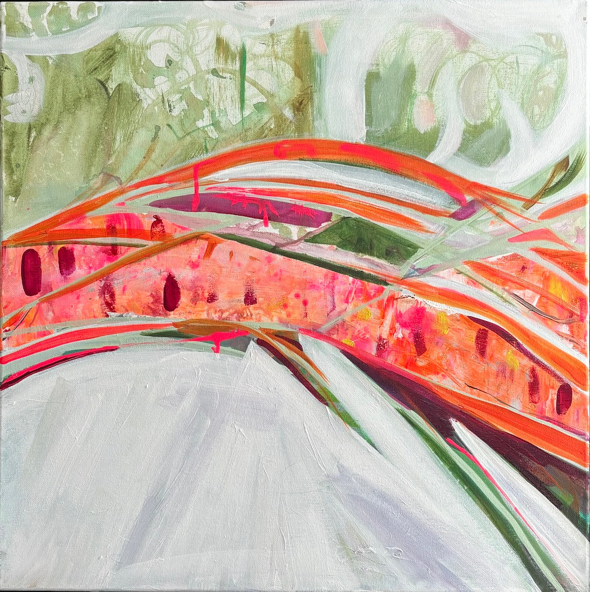 Original Painting: Scroll; Stroll