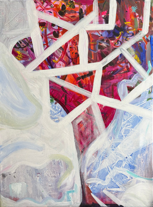 Original Painting: Catastrophize; Ice Dive