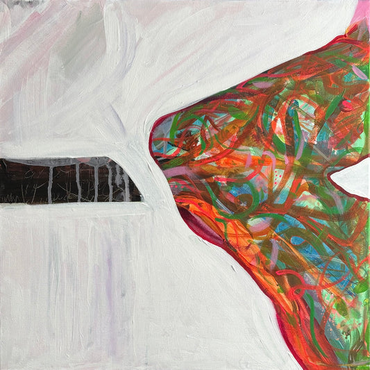 Original Painting: Shut In; Reach Out